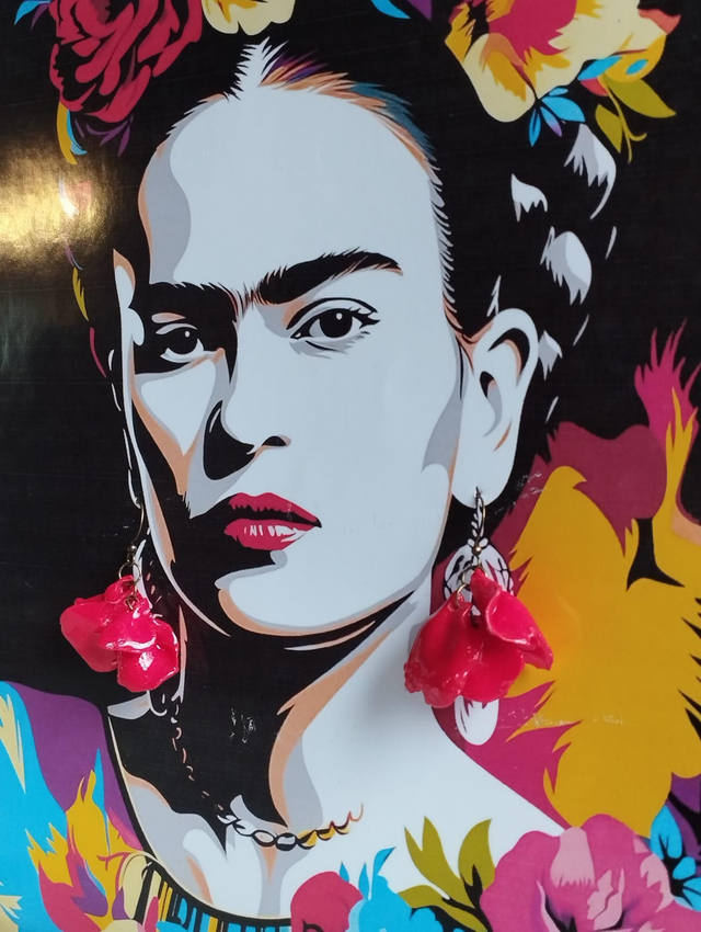 Flower by Frida pétale rose 