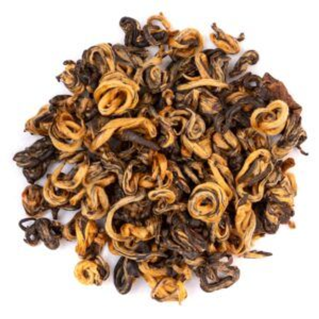 Thé noir Black Golden Snail, 1st Grade bio, Grand cru, 50gr