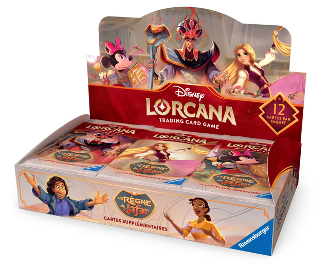 Disney Lorcana JCC : Le Règne de Jafar - Display de Boosters (24 Boosters) - FR