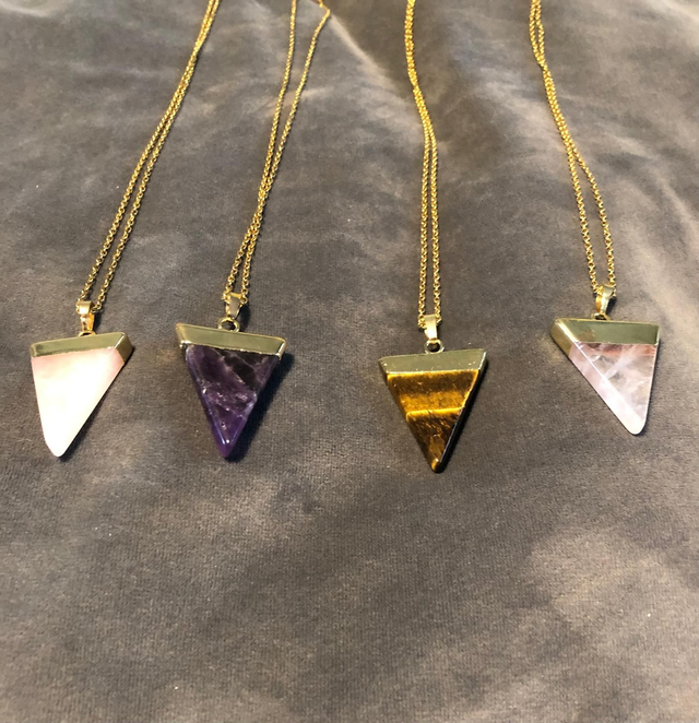 Crystal Pendant Necklace