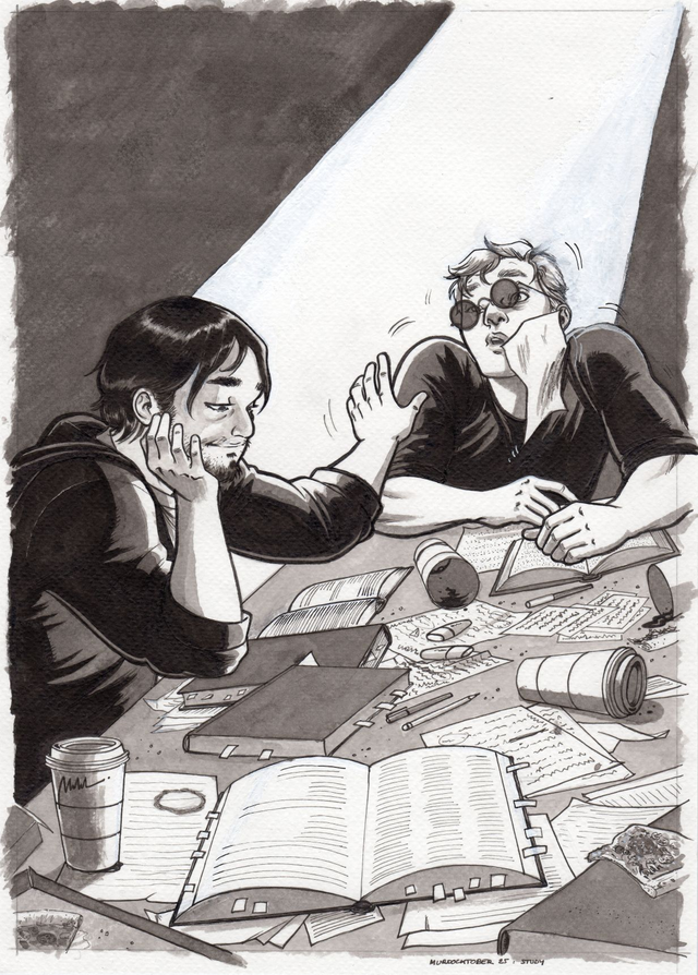 2023 - Murdocktober 25 - Study - ORIGINAL, A4 (8.3x11.7)