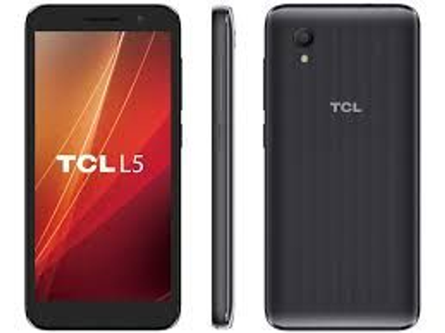 Smartphone TCL L5 16GB Preto 4G Quad-Core - 1GB RAM Tela 5” Câm. 8MP + Selfie 5MP
