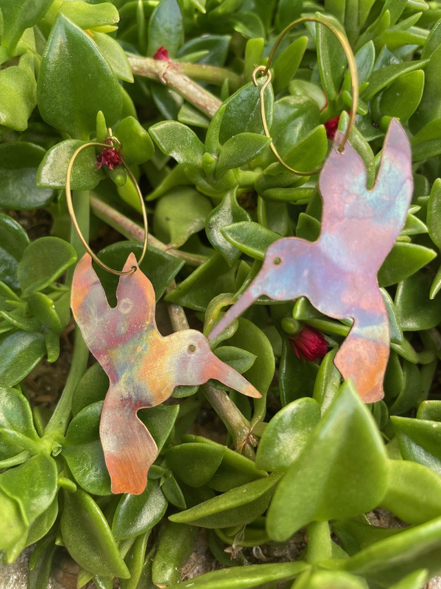 Pendientes Colibri
