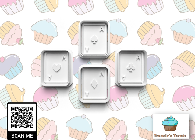 Ace Cards Fondant/cookie stamps with cutters 