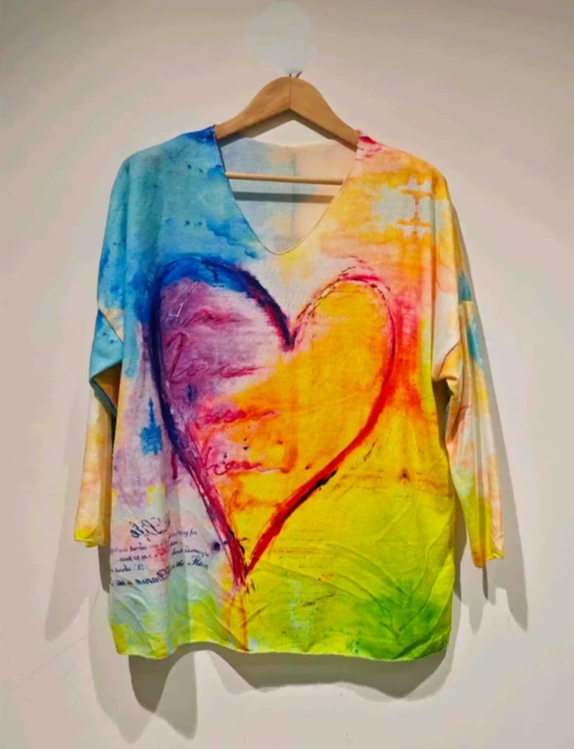 PULL NESS COEUR MULTI