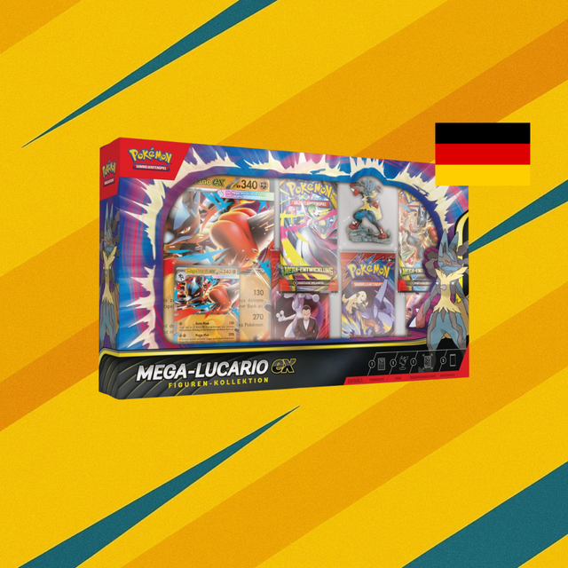 Pokemon Mega-Lucario Figuren-Kollektion Deutsch