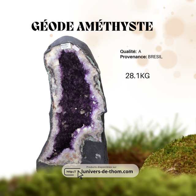 Géode Améthyste Brésil A - 28.1KG