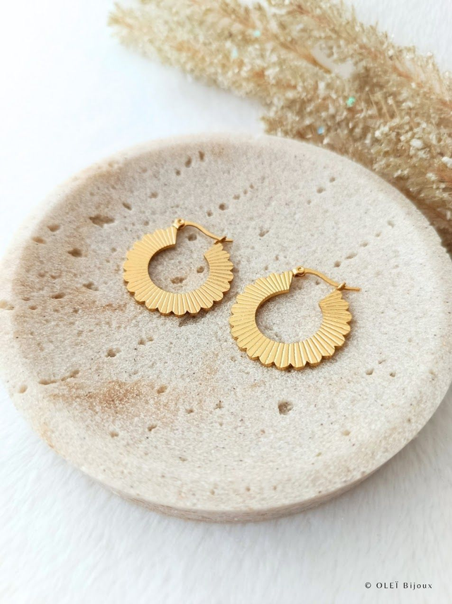 Boucles d&#039;oreilles SOLEYA
