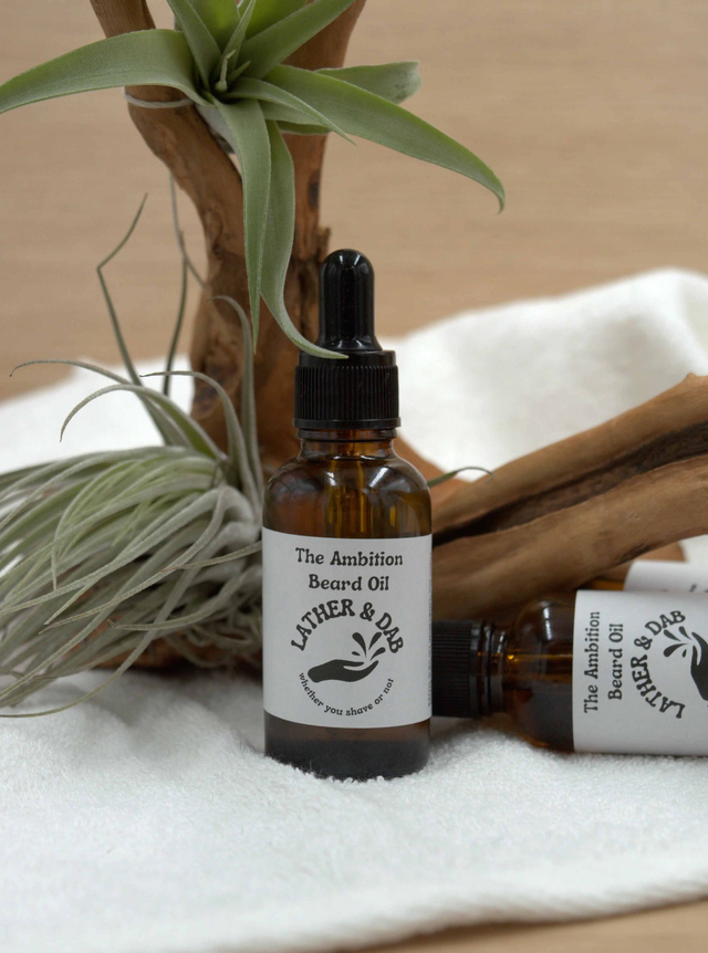 Beard Oil : The Ambition with Fresh Tea Tree &amp; Citrus Lime Aroma