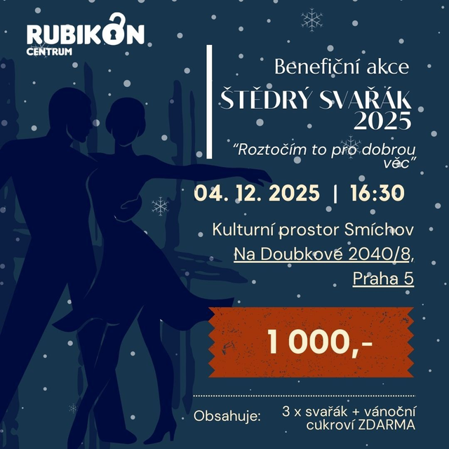 Vstupenka "Roztočím to pro dobrou věc" 1 000 Kč