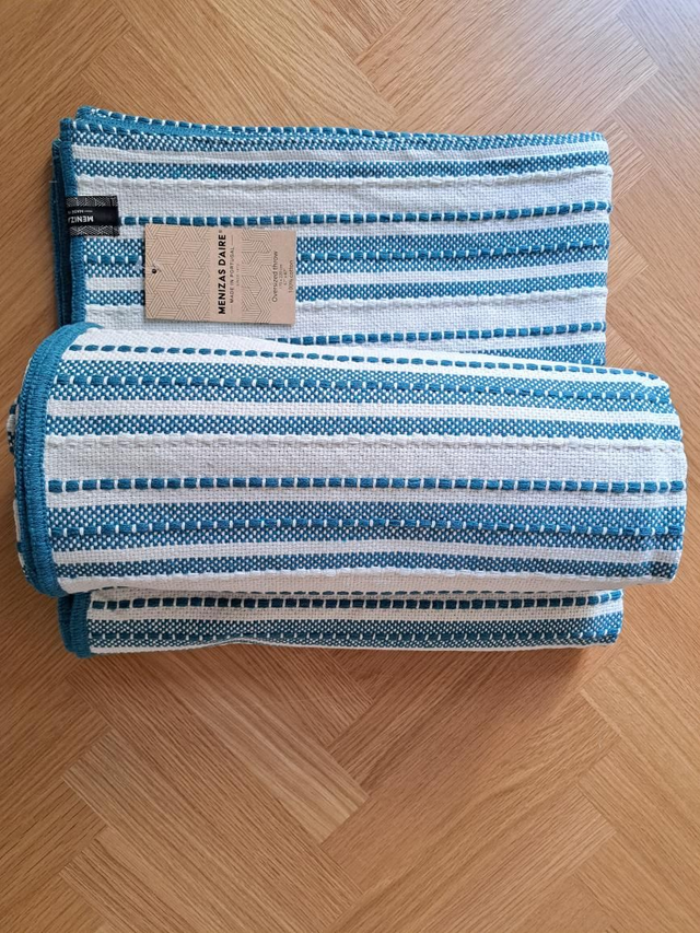 Menizas d'aire Pimpolho Teal 170x220cm