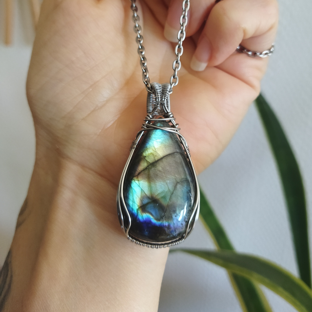 Pendentif Labradorite