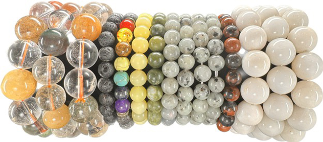 Bracelet- Round Bead Bracelet - 12mm