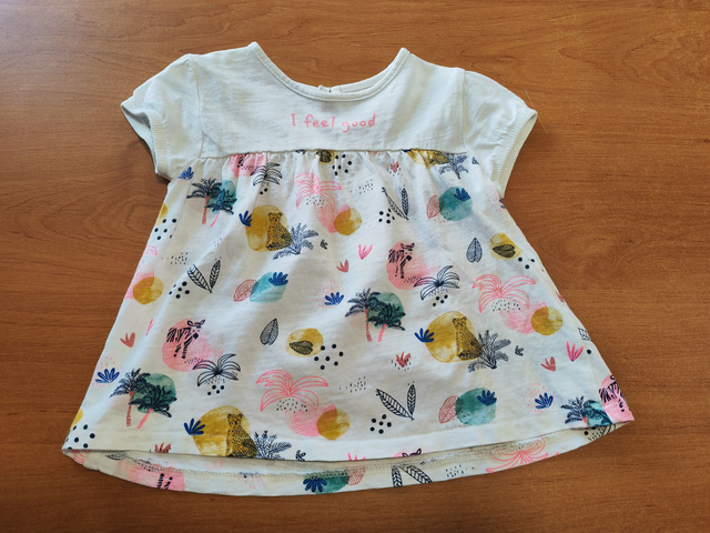 Haut motifs pantère / zèbre en 12 mois