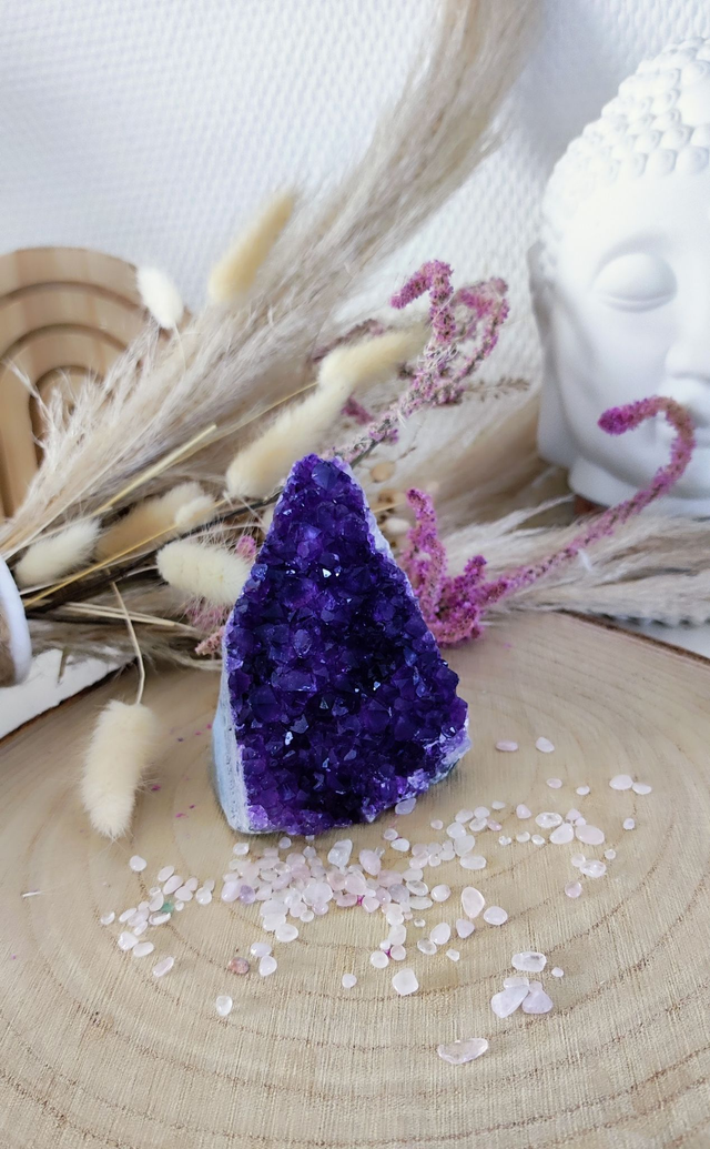 Géode Améthyste AA+