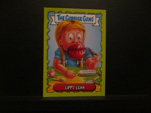 Lippy Leah - (Topps) The Garbage Gang Original Trading Card #4