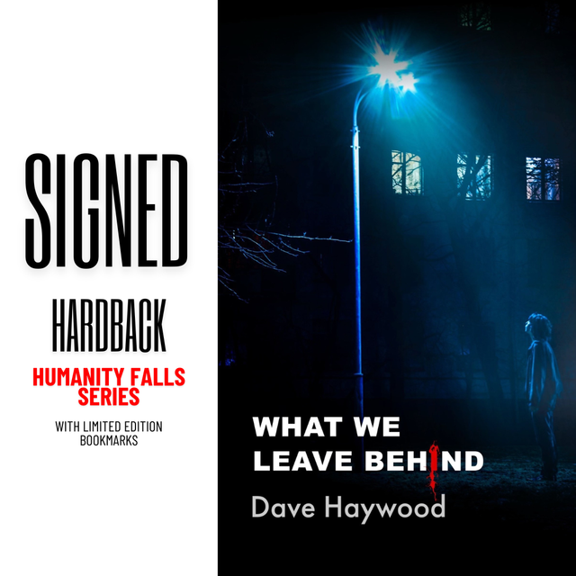 What We Leave Behind (Signed HARDBACK)