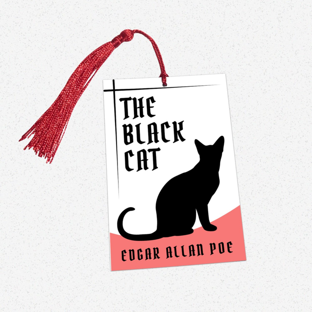 The Black Cat bookmark