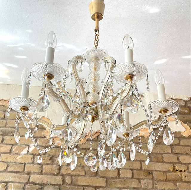 Kronleuchter Kristallglas Exclusive top 6 -flammig E14