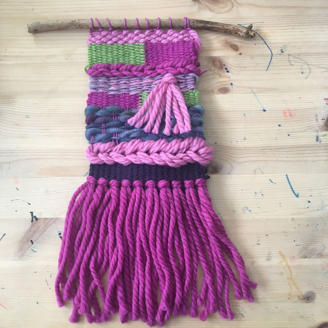 2025-05-06 - Learn to Weave: Wall Hanging