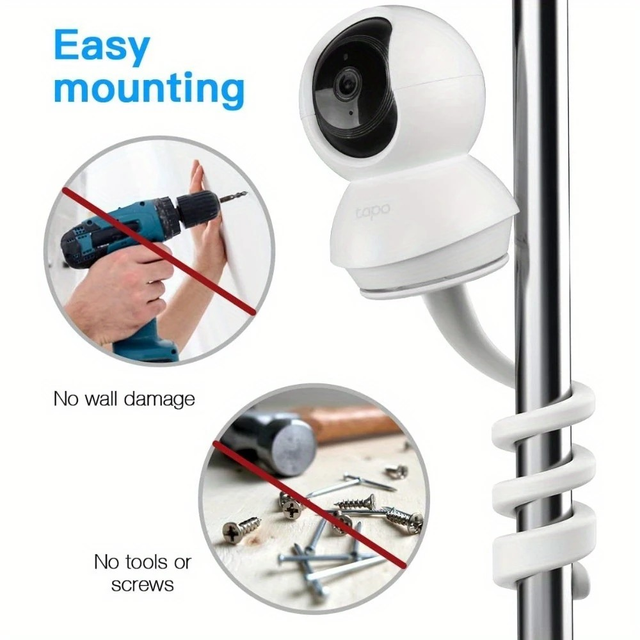 Bedee Flexible Monitor Mount for WLAN Cameras 