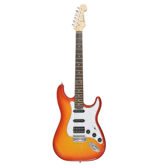 Chord CAL64 Electric Guitars with H-S-S Pickups Cherryburst