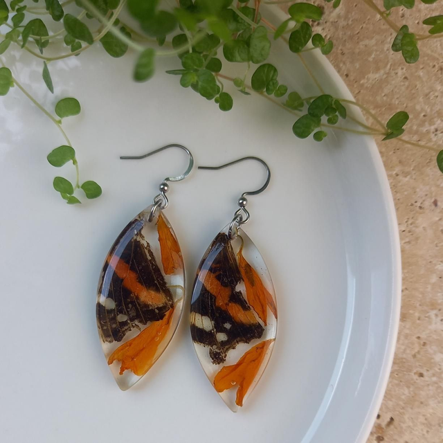 Boucles d'oreilles ∙ argenté ∙ Natur'ala Tagetes