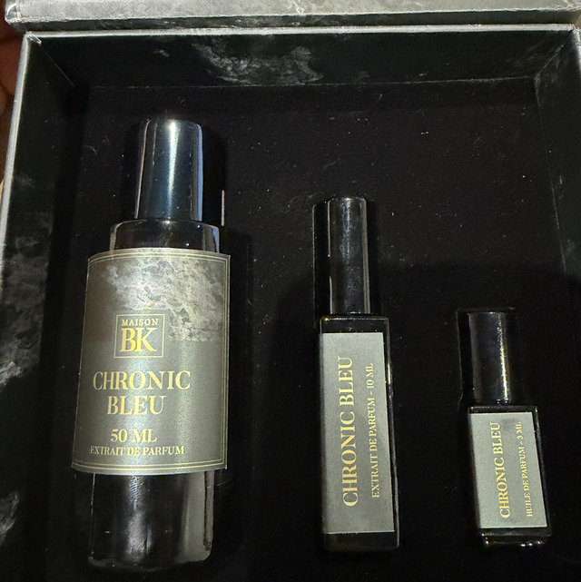 Coffret chronic bleu eau de parfum 