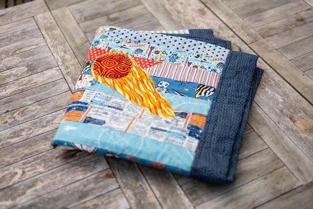 Crib Size Patchwork Quilt 