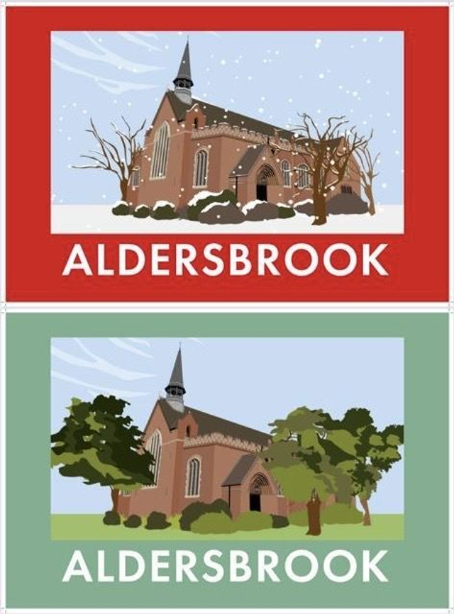 Aldersbrook Tea Towel