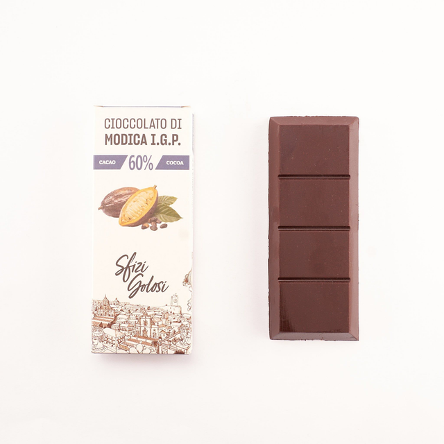 Cioccolato di Modica IGP – 60% Cacao 60g