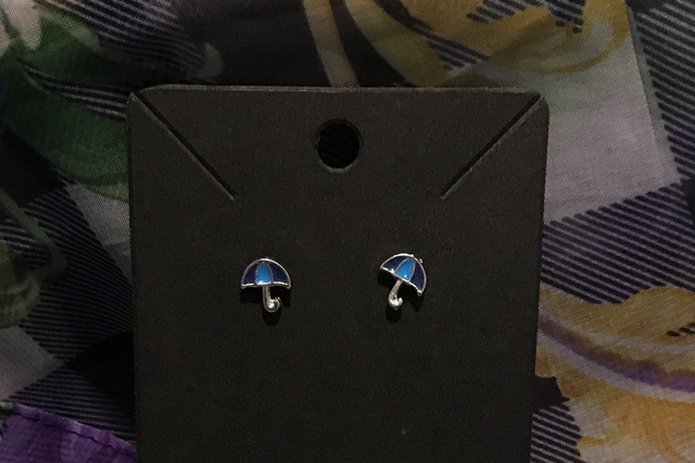 Children Blue Earrings - CBE12