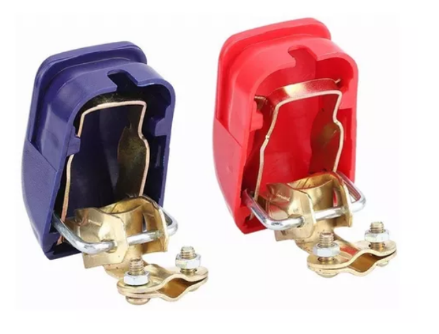 Bornes Batería Autos 12v Liberación Rapida 1 Par