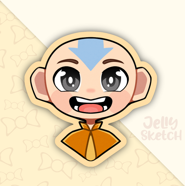 Aang | ATLA Sticker
