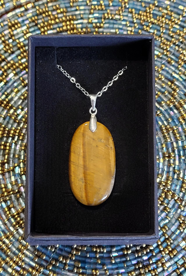 Pendentif Oeil de Tigre 