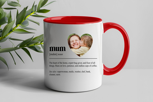 Photo Heart Mother's Day Mug