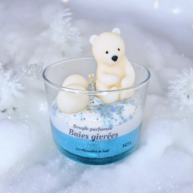 Bougie Baies givrées