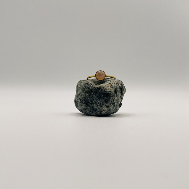 Bague Thelma - lune orange