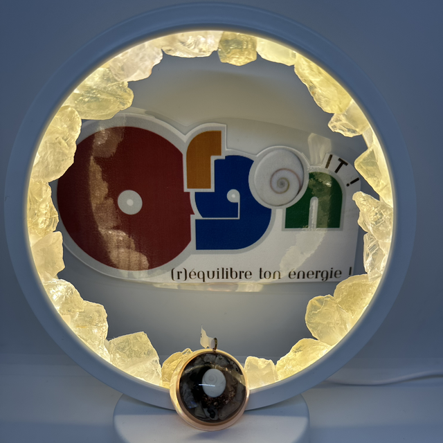 Orgon’it n*8 (taille moyenne) pierre de lune 639 Hz