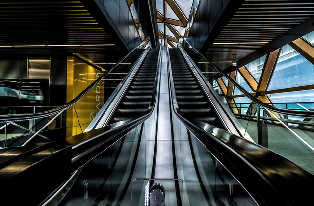 Crossrail Escalator 