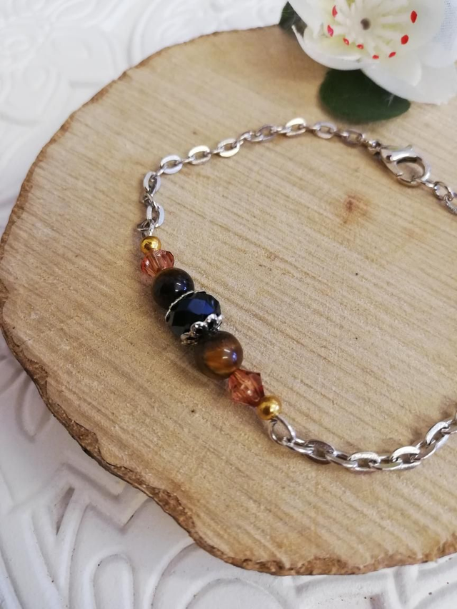 Bracelet chic œil de tigre