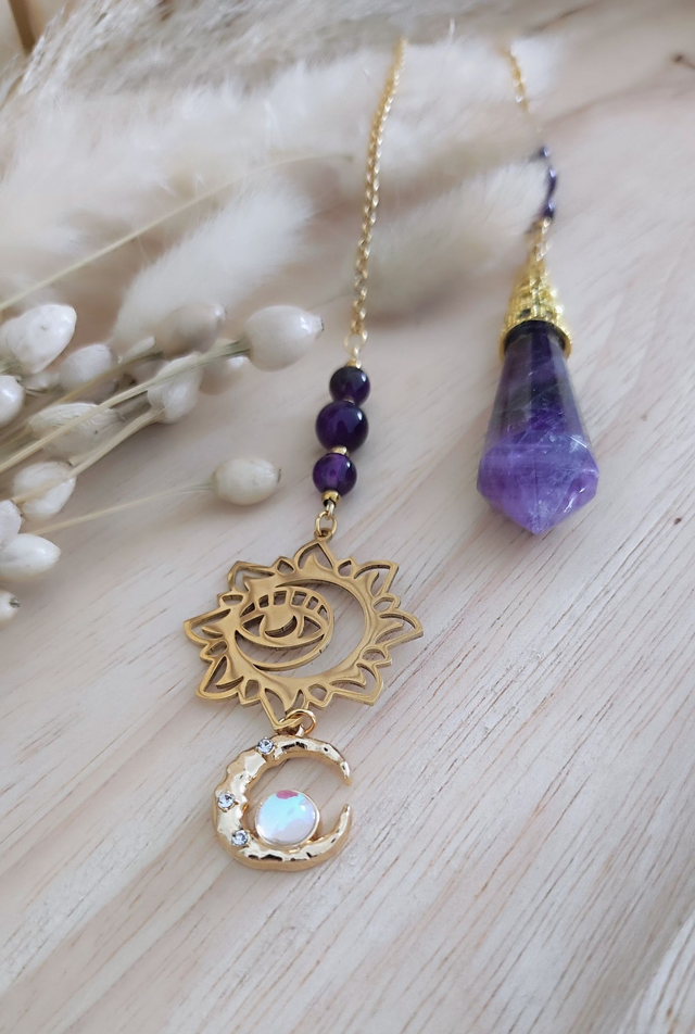 Pendule Divinatoire Améthyste
