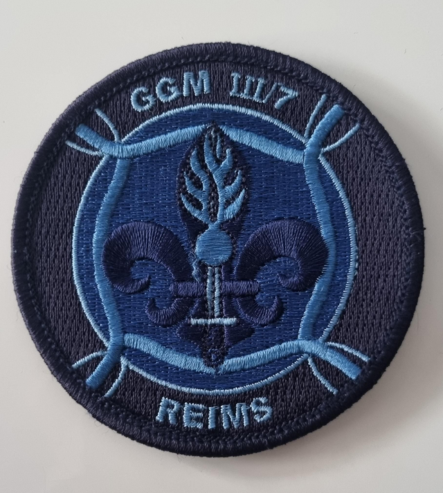 GGM III/7 REIMS Beu Combi Brodé 