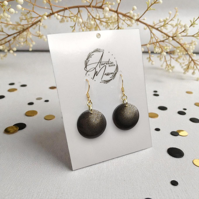 Boucles d'oreilles "Immortelle"