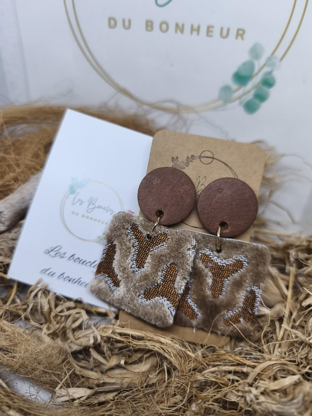 Boucles d&#039;oreilles Perrine p049