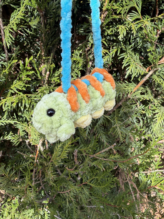 Chenille - Déco retroviseur 🐛