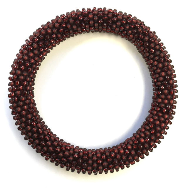 Bracelet "garnet red"