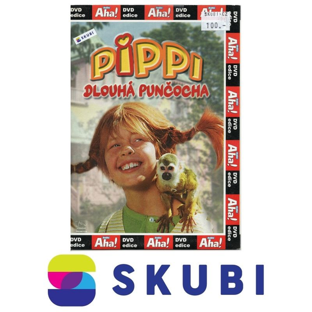 DVD Pippi Dlouhá punčocha / Pippi Dlhá Pančucha - CZ, SK