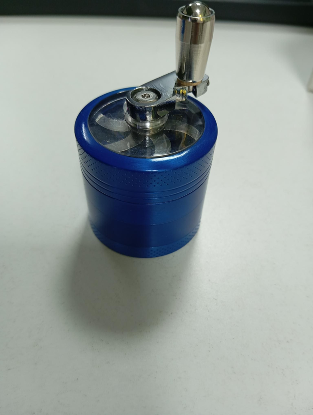 Grinder Azul manivela 40mm