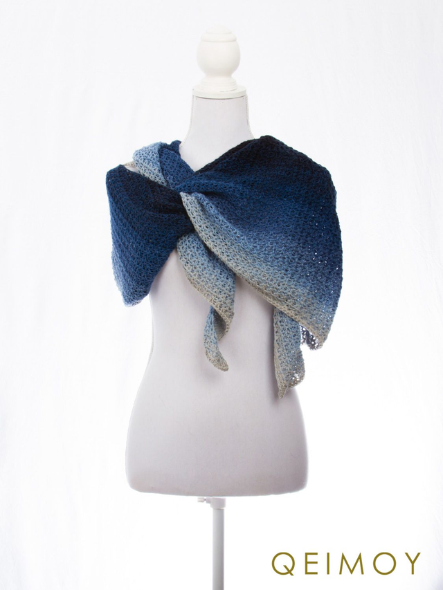 Veelzijdige gehaakte zomerse omslagdoek - handgemaakte pareo, sjaal, strandkleding, damesmode